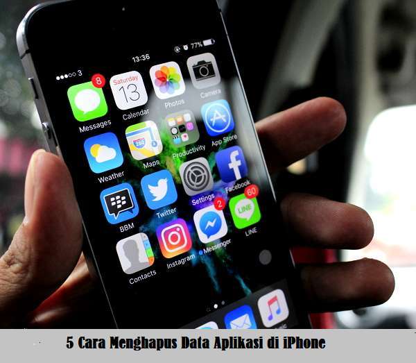 Cara Menghapus Data Aplikasi di iPhone