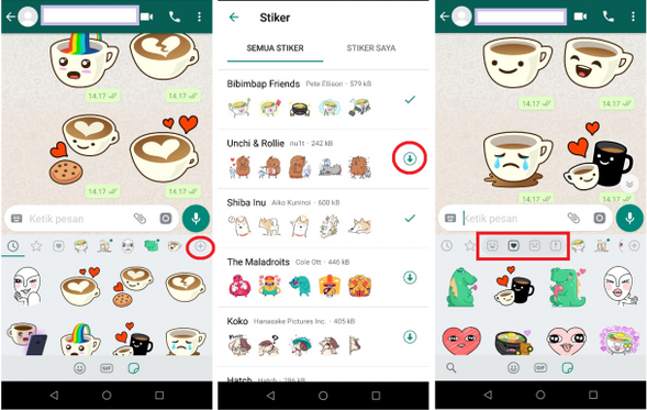 Cara Kirim Stiker Bergerak di WhatsApp