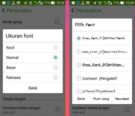 Cara Mengganti Background SMS Dengan Gambar Tanpa Root