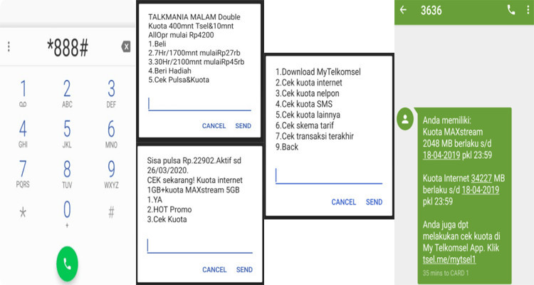 Cara Cek Masa Aktif Kuota Melalui Dial Pad