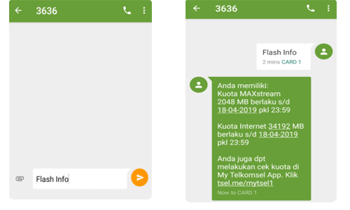 Cara Mengetahui Masa Aktif Kuota Melalui SMS