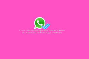 Cara Menghilangkan Centang Biru di Whatsapp Terbaru Cara Menghilangkan Centang Biru di Whatsapp Terbaru