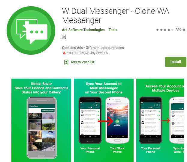 Menggunakan Aplikasi Multi Messenger