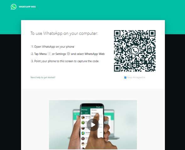 Menggunakan WhatsApp WEB