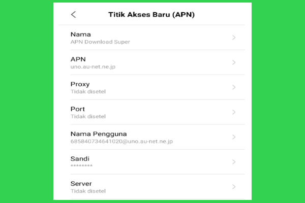 APN Telkomsel Untuk Download