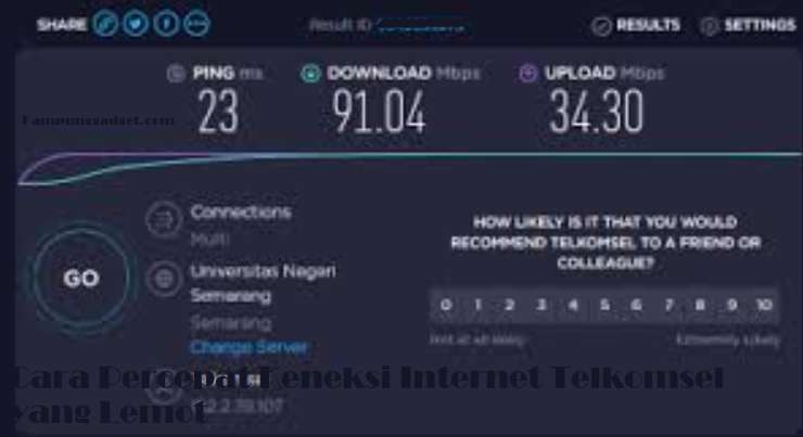 Cara Percepat Koneksi Internet Telkomsel yang Lemot