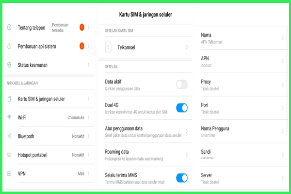 Cara Setting APN Telkomsel Tercepat