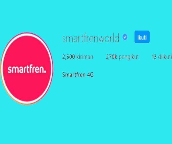 Cek Jaringan Smartfren Gangguan Lewat Akun Istagram Smartfren