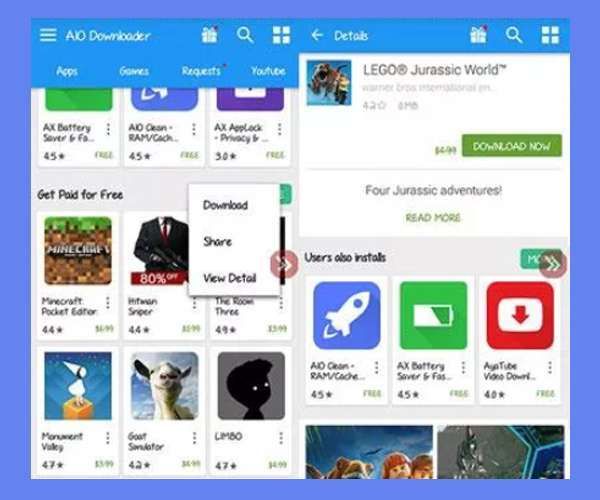 Cara Membuat Aplikasi Premium Jadi Gratis Memakai Aplikasi AIO Downloader