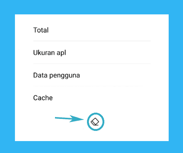 Mengatasi Memori Internal Penuh Dengan Hapus Cache Aplikasi