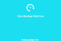 Cara Backup Chat Line Khusus Untuk Pemula