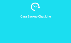 Cara Backup Chat Line Khusus Untuk Pemula