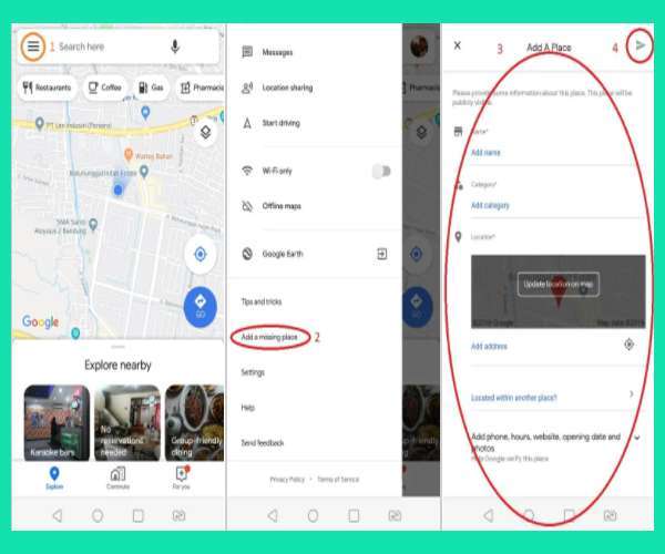 Cara Membuat Alamat di Google Maps Lewat HP