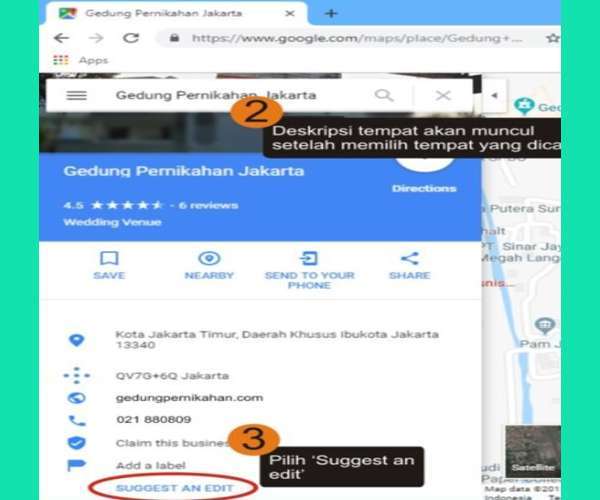 Cara Menghapus Lokasi di Google Maps