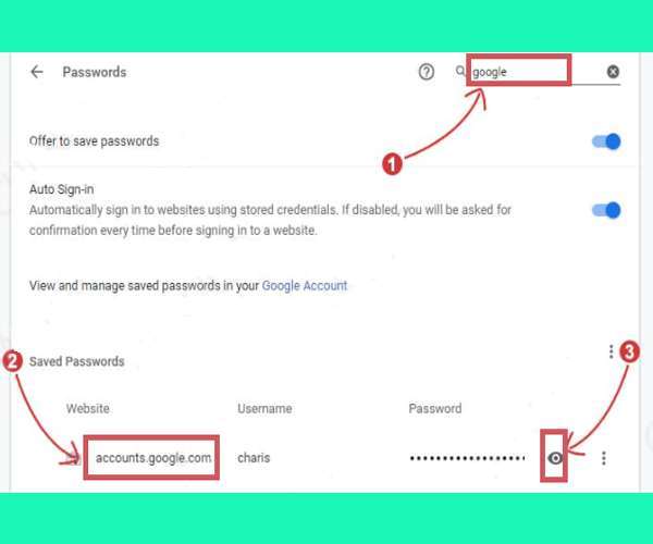 Melihat Password Gmail Sendiri Melalui Google Chrome