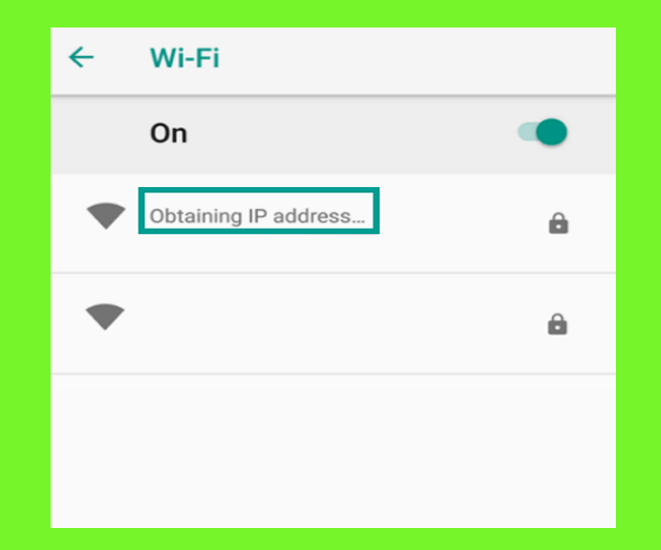 Proses Obtaining IP Address Pada WiFi