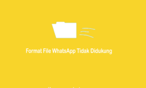 Cara Atasi Format File WhatsApp Tidak Didukung Dengan Mudah dan Aman