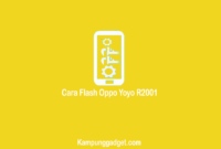 Cara Flash Oppo Yoyo R2001 Bootloop Via Flashtool