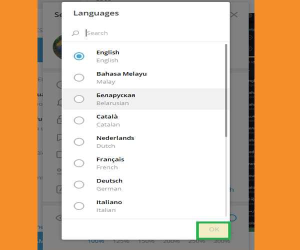 Cara Mengubah Bahasa Telegram di PC