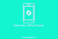 Akun Creator TikTok Populer di Indonesia Akun Creator TikTok Populer di Indonesia