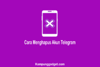 Cara Menghapus Akun Telegram Secara Manual dan Otomatis