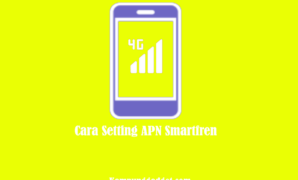 Cara Setting APN Smartfren