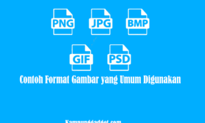 Contoh Format Gambar yang Umum Digunakan