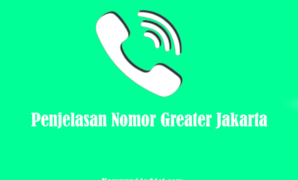 Penjelasan Nomor Greater Jakarta