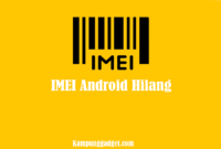IMEI Android Hilang