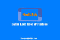Kode Error SP Flashtool Kode Error SP Flashtool