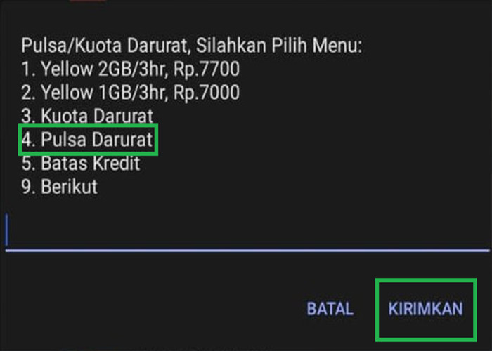 Cara Pinjam Pulsa Darurat Indosat Menggunakan Kode USSD