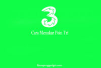 Cara Menukar Poin Tri