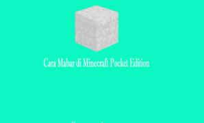 Cara Mabar di Minecraft Pocket Edition Bersama Teman