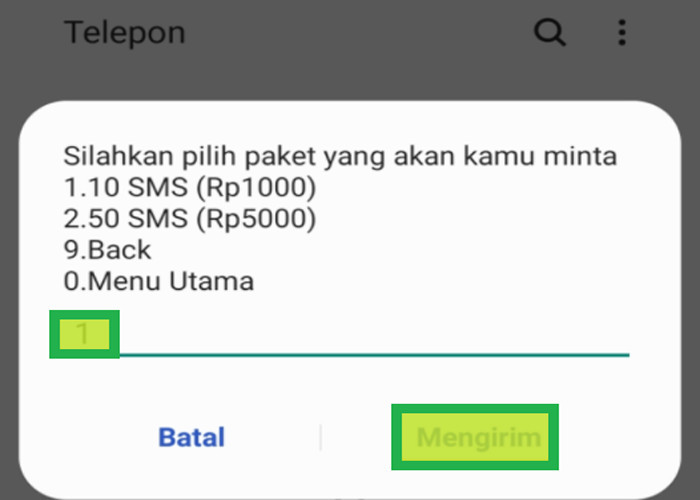 Cara Meminta SMS Gift Telkomsel