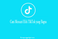 Cara Mencari Efek TikTok yang Bagus Cara Mencari Efek TikTok yang Bagus