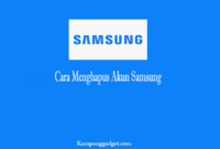 Cara Menghapus Akun Samsung di HP