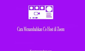 Cara Menambahkan Co Host di Zoom