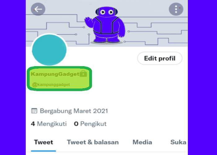 Cara Mengunci Akun Twitter