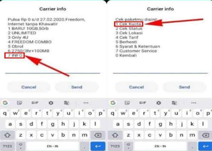 Cara Mengecek Kuota Aplikasi Indosat