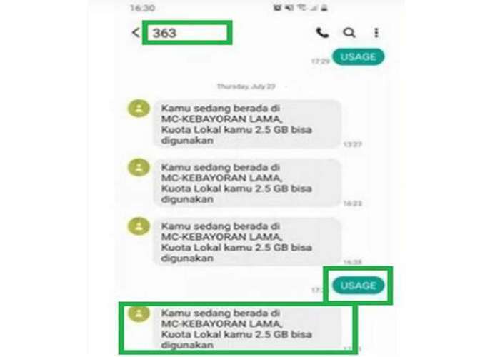 Cara Cek Kuota Indosat Dengan Mengirim SMS Khusus