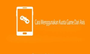 Cara Menggunakan Kuota Game Dari Axis