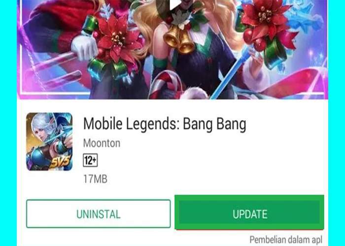 Cara Mengatasi Mobile Legends Stuck di Loading Screen Dengan Update Aplikasi