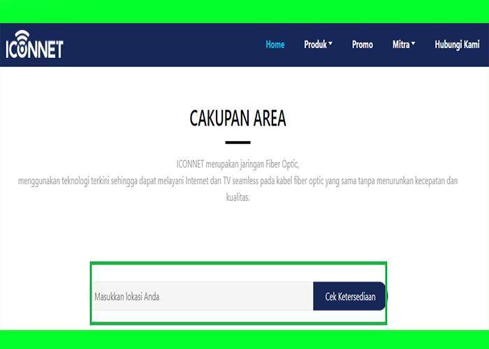 Cara Cek Area Coverage Iconnet PLN Lewat Website