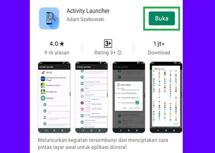 Menghapus Aplikasi Bawaan Xiaomi Dengan Aplikasi Activity Launcher