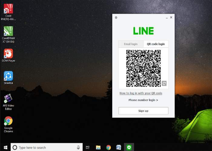 Cara Melihat ID Akun Line di PC