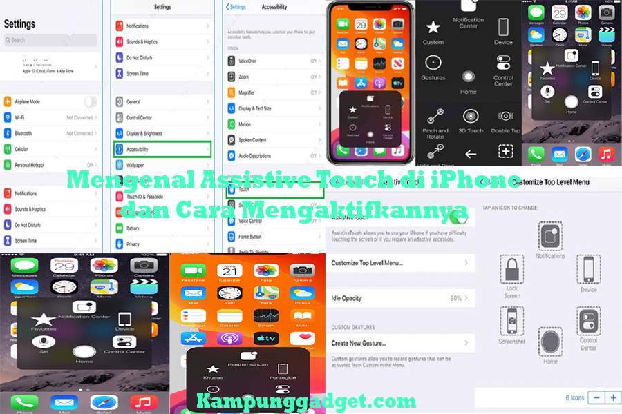 Mengenal Assistive Touch di iPhone dan Cara Mengaktifkannya