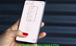 Cara Screenshot Panjang di iPhone