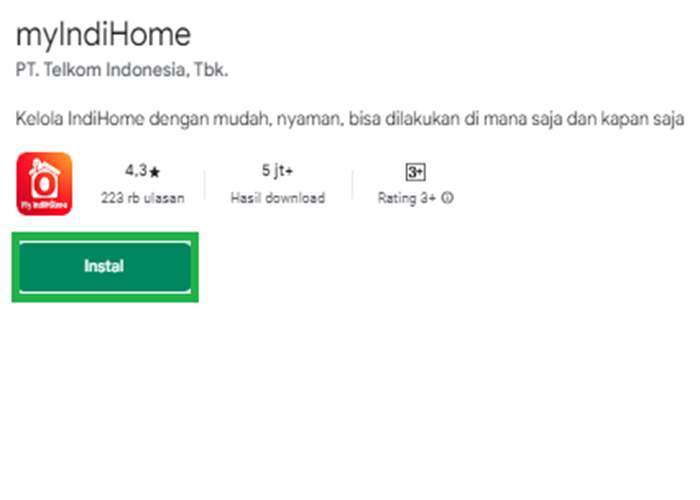 Cara Cek FUP IndiHome Dengan Aplikasi