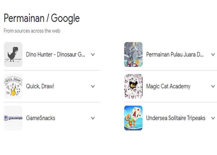 Daftar Game Google Gratis di Chrome Terbaru Lainnya