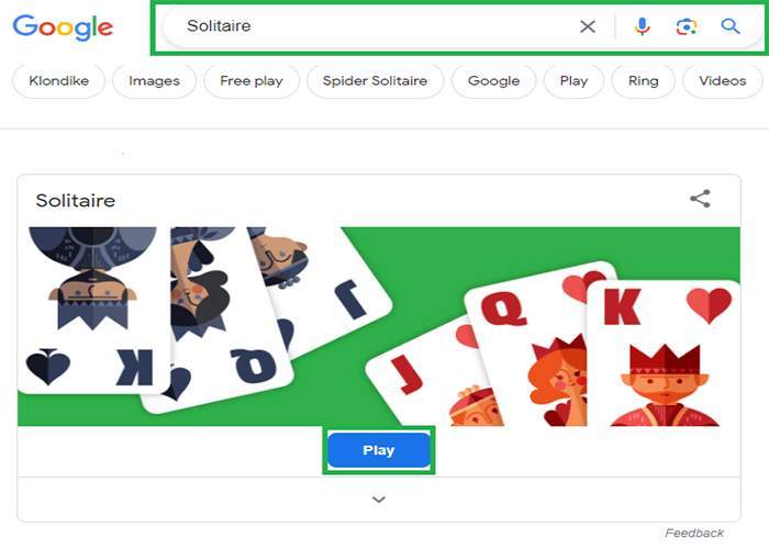 Game Google Gratis di Chrome Terbaru Bernama Solitaire